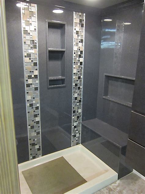 The Onyx Collection Gallery Of Installed Showers Gorgeous Bathroom Tile Shower Remodel