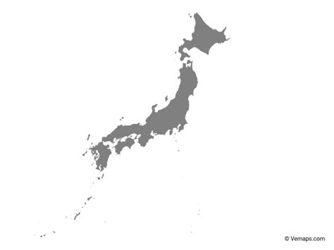 Japan Map Outline Japan Japanese Map Free Image On Pixabay How To