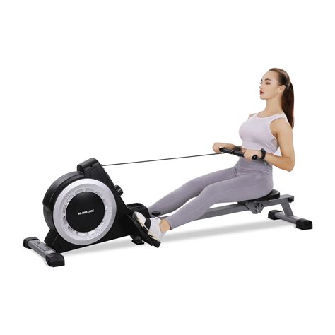 Maxkare Rowing Machine Indoor Foldable Magnetic With 16 Level