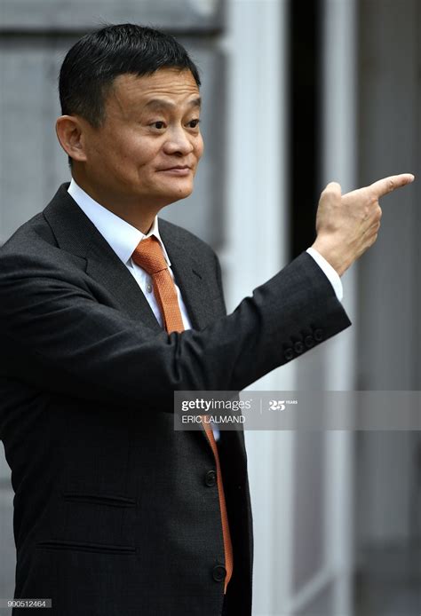 Alibaba Group Founder And Ceo Jack Ma Arrives For A Bilateral