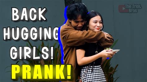 Back Hug Prank Grabe Kilig Nila Tiktok Trend Youtube