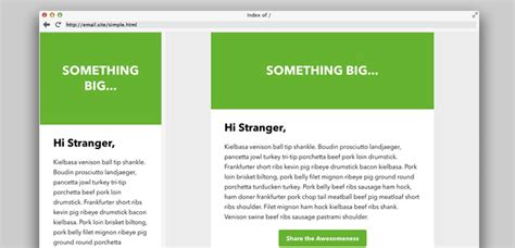 30 Free Responsive Email Templates Idevie