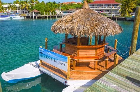 cruise grace bay in providenciales new floating tiki bar magazine