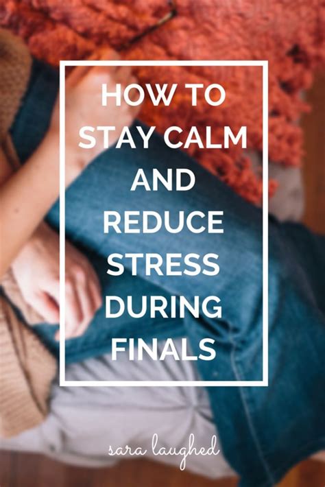 10 Ways To Stay Calm During Finals Study Tips College Stress