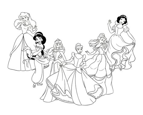 Princesas Disney Dibujos Para Colorear De Encantada Images And Photos Porn Sex Picture