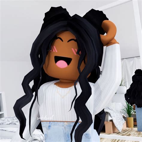 Use white aesthetic wallpaper and thousands of other assets to build an immersive experience. Roblox Black Girls Wallpapers - Wallpaper Cave