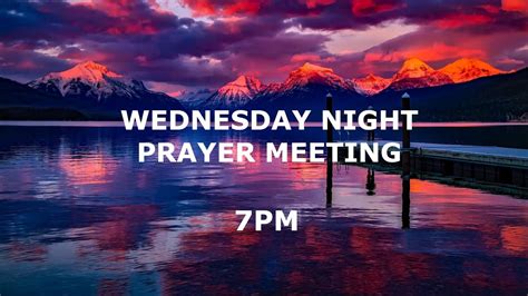 Wednesday Night Prayer Meeting And Parables Study Pt1 Youtube