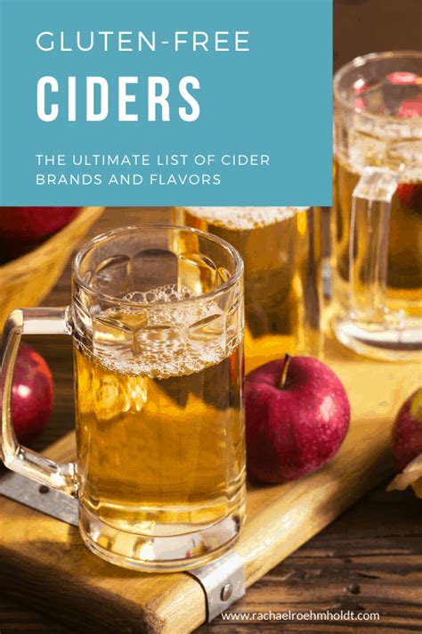 Is Cider Gluten Free Plus A List Of Gluten Free Hard Ciders To Try