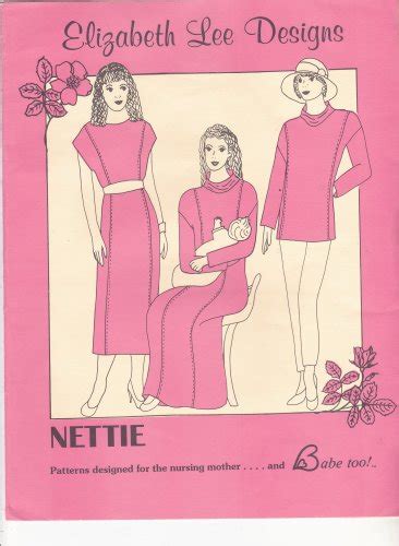 Elizabeth Lee Designs Pattern Nettie Cut Complete Medium Nursing
