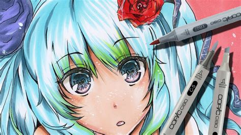 Anime Coloring Markers Manga