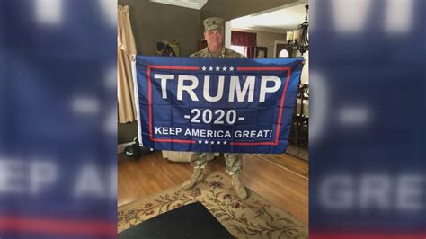 Trump 2020 Flag Burned And Left On Homeowners Porch