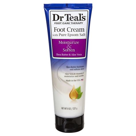 Dr Teals Foot Cream With Pure Epsom Salt Spa Lotions And Soaks Meijer