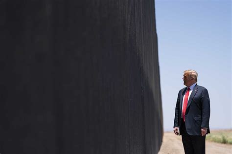 trump s partially built ‘big beautiful wall politico