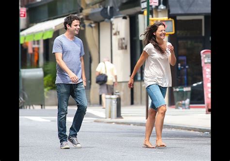 photo katie holmes et luke kirby s amusent sur le tournage de mania days à new york le 24