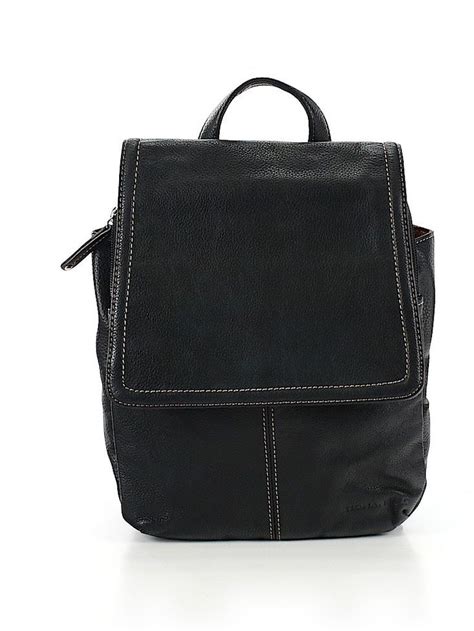 Tignanello Solid Black Backpack One Size Off Black Backpack