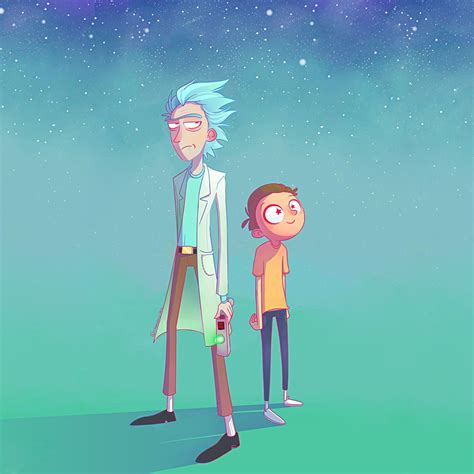 1024x1024 Rick And Morty Artwork 1024x1024 Resolution Hd 4k Wallpapers