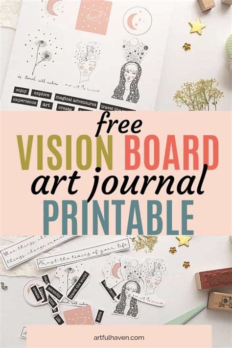 How To Make A Vision Board Art Journal In 7 Easy Steps Artful Haven