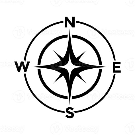 Arrow Compass Icon Geographical Icon Direction Design Elements