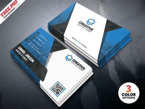 Choose business cards templates that match or complement your other business stationery. Business Card Design PSD Templates | PSDFreebies.com