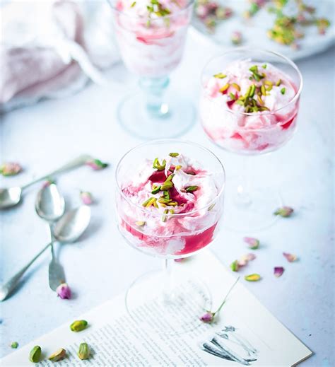 We have plenty more ice cream and ice cream cake recipes here. Light and Easy British Dessert Made Vegan: Rhubarb Fool