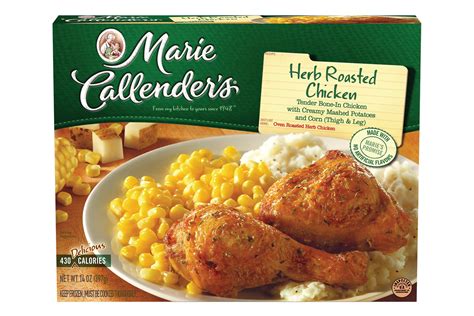 This is a taste test/review of the marie callender's honey roasted chicken frozen meal. MARIE CALLENDERS Herb Roasted Chicken Dinners | Conagra Foodservice