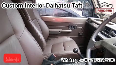 Custom Interior Daihatsu Taft Season Youtube