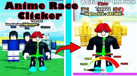 Anime Race Clicker Unlocking All Levels In One Video Anime Race