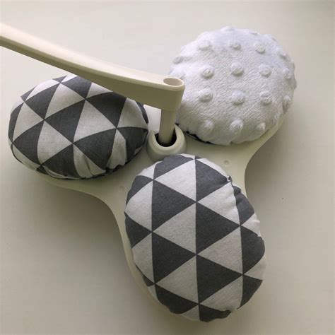 Double Sided Toy Balls For 4moms Mamaroo Hanging Mobile Grey Etsy