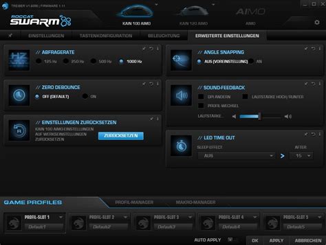 It was obsessed over, but in the best possible way. Roccat Kain 100 & 120 Aimo im Test: Sensorik, Software und Verarbeitung - ComputerBase