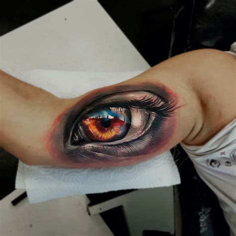 Human Eye Realism 3d Tattoo 3d Tattoo Designs 3d Tattoos