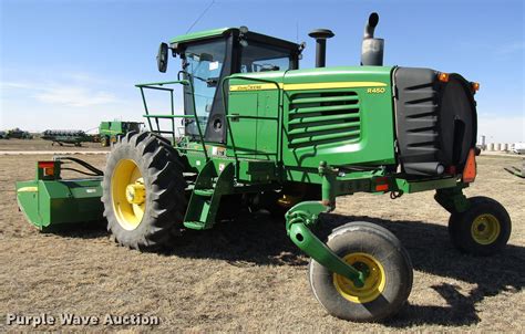 John Deere R Windrower In Stratford Tx Item Db Sold Purple Wave