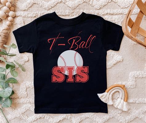 T Ball Sister Shirt T Ball Sis Shirt Baseball Sister Shirt Etsy