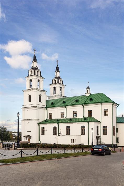 Holy Spirit Cathedral Minsk Belarus Stock Image Image Of Church