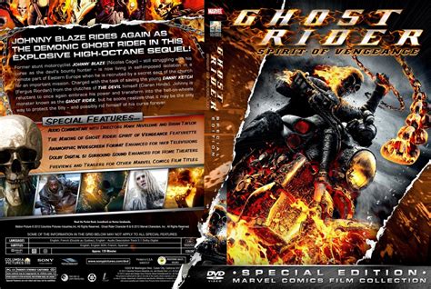 Ghost Rider Spirit Of Vengeance Dvd Covers And Labels