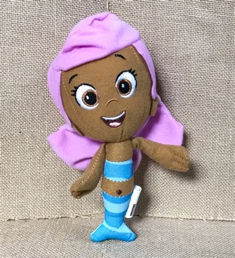 Nickelodeon Bubble Guppies Plush Molly Mermaid Stuffed Toy Doll Pink