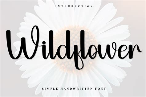 Wildflower Font Door Inermedia Studio · Creative Fabrica