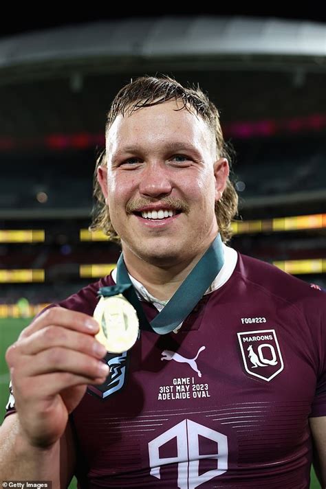 Sport News State Of Origin Match Winner Rueben Cotter Reveals The One Word That Inspired