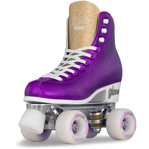 Crazy Skates Glam Roller Skates Adjustable Or Fixed Sizes Glitter