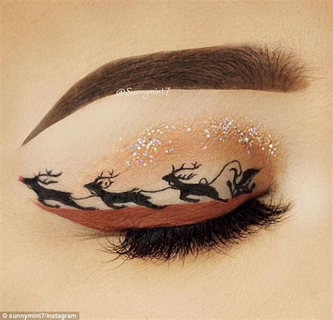Look Festive In A Blink With Holiday Inspired Eye Make Up
