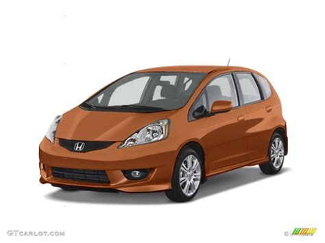 Honda Fit Orange Revolution Metallic