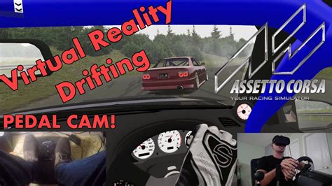 Virtual Reality Tandem Drifting Compared To Real Life Assetto Corsa