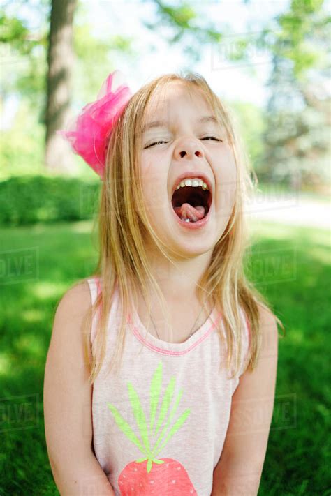 Babe Tween Girl Laughing At Camera Free Stock Images Photos EAF