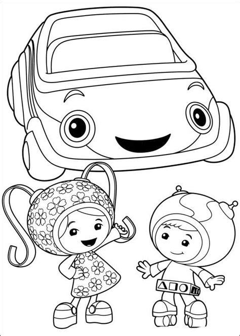 Educational children's cartoon formed the basis of these coloring pages, made up of the frames of a cartoon that takes place in the fictional city of umi. Team Umizoomi Coloring Pages Milli Umicar Geo | Coloring ...