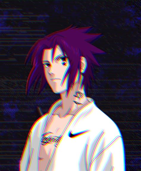 Sasuke Aesthetic Pfp Purple