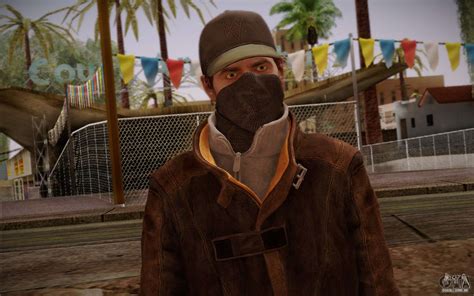 Aiden Pearce From Watch Dogs V5 Para Gta San Andreas