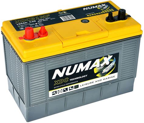 Xdc31mf Numax Leisure Battery 12v 105ah Leisure Batteries