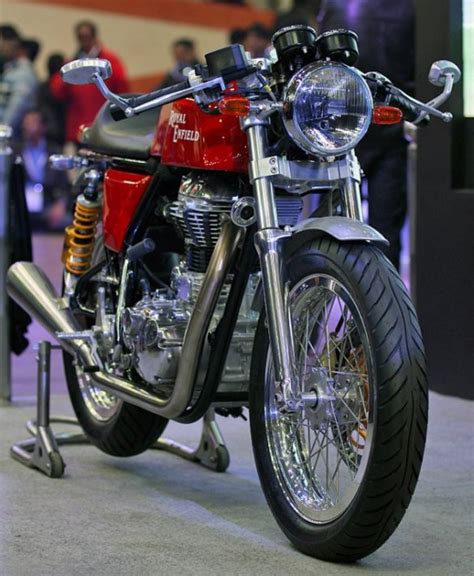 Royal enfield motorcycles was founded in england in 1901 and, with over 800,000 motorcycles sold worldwide in 2019, boasts the claim of being one of t. Royal Enfield Displays "Continental GT" Cafe Racer @ 2012 ...