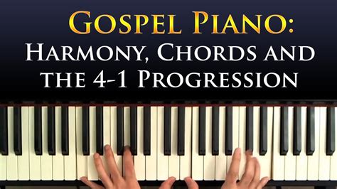 If you've never played piano before, it might be too difficult. Learn Gospel Piano: The 4-1 Progression Chords - Chordify