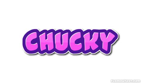 Chucky Logo Free Name Design Tool From Flaming Text
