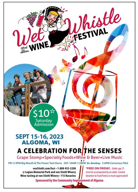 Wet Whistle Wine Fest 2023 Algoma Wi